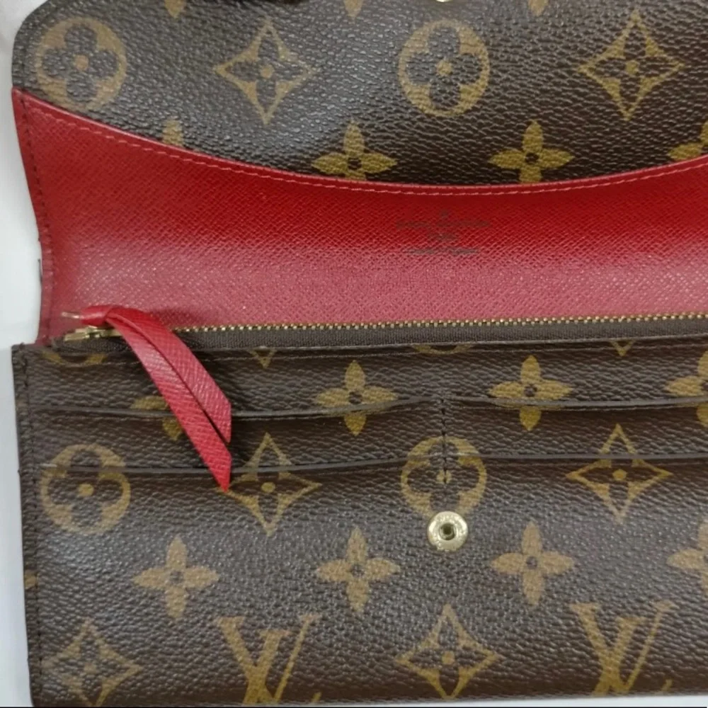 Authentic Louis Vuitton Portefeuille Emilie Long Wallet - Picture 6 of 10